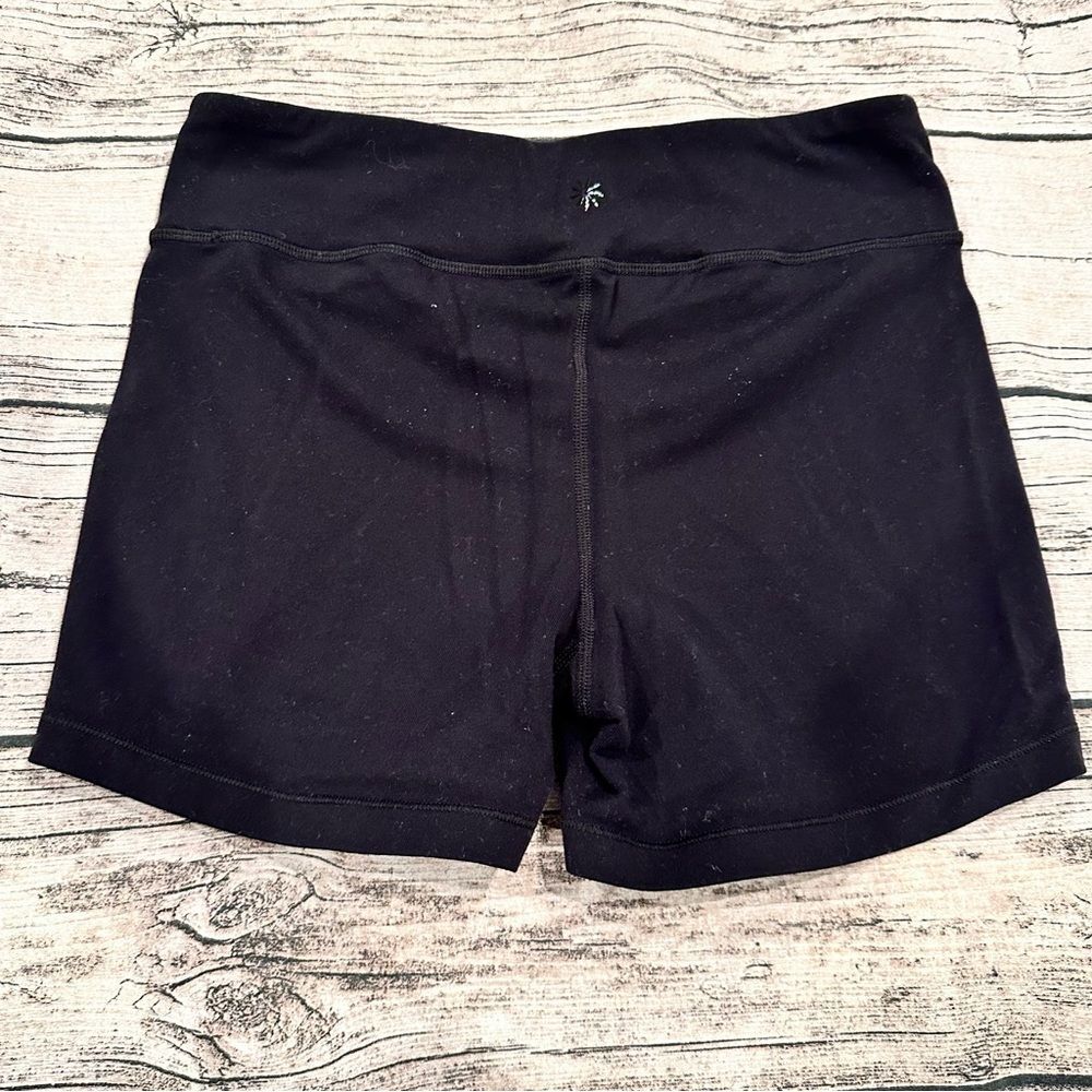 Athleta Girl Black Bike Shorts with Wide Waistband Size XXL - Picture 7 of 8